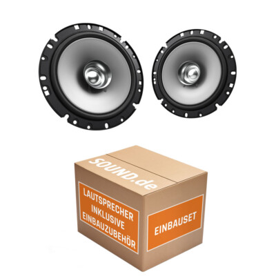 Lautsprecher Kenwood für Fiat Doblo 223 Front Tür Boxen 180Watt Einbauset