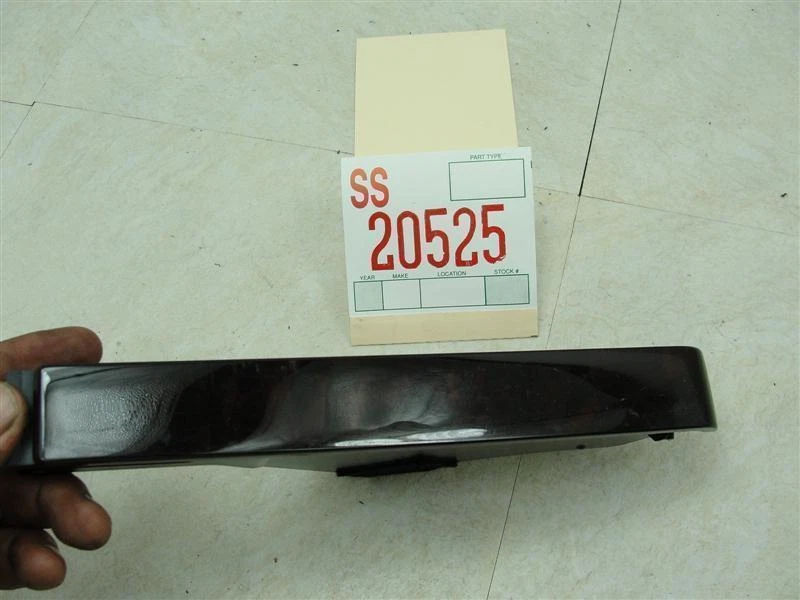 Guarnição de alça de freio de estacionamento A6 2002 2003 Audi console central enfeite capa fabricante de equipamento original - Imagem 2 de 4