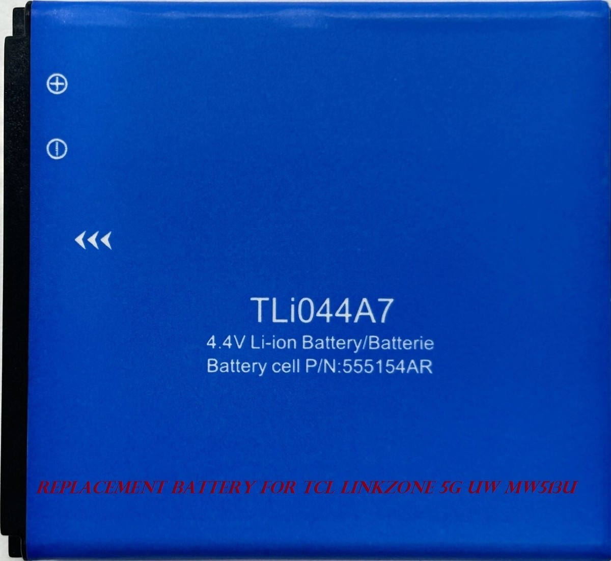 Replacement Battery for TCL Linkzone 5G UW MW513U TLi044A7 4500mAh