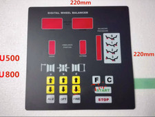 Balancing Machine Parts Keypad Control Panel Touch Switch Fitfor Unite U500 U800