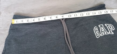 Gap Sweat Pants KIDS Unisex Casual SZ M Jogger GAP Logo Gray - Picture 10 of 10