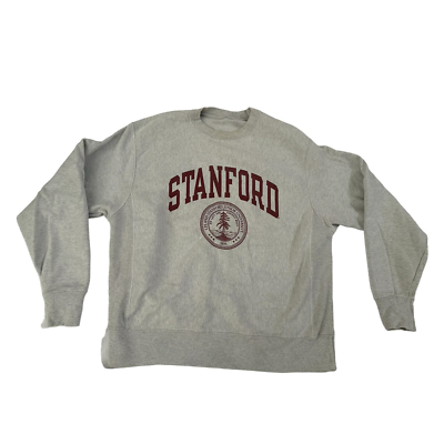 トップス 80s champion reverse weave stanford Vintage 80s 90s Champion Reverse Weave Stanford Mens XL Crewneck