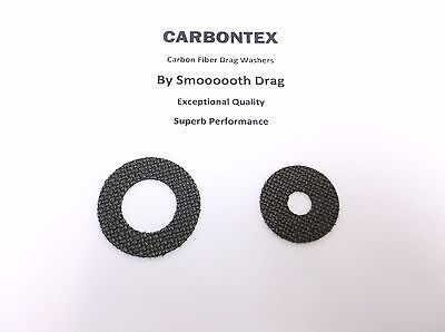 SHIMANO REEL PART Chronarch 200E7 (2) Smooth Drag Carbontex Drag Washers  #SDS36