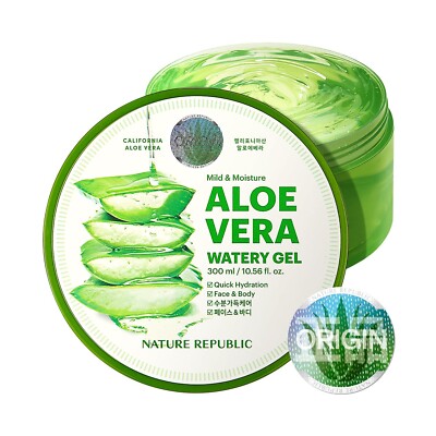 Nature Republic Soothing Moisture Aloe Vera Gel 92 percent 10.56 fl.oz./ 300 ml