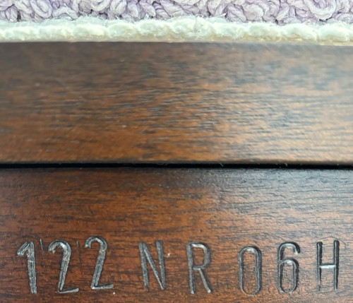Solid Mahogany wood ‘Satin Furniture’ chest of drawers table tallboy tall boy - Picture 16 of 16