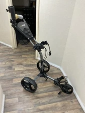 Pro Golf S20 3 Wheel Push Cart - Easy to Fold System - Lightweight.  NEW/JUA489