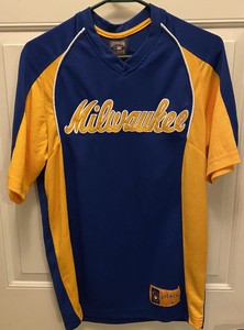 milwaukee brewers cooperstown jersey