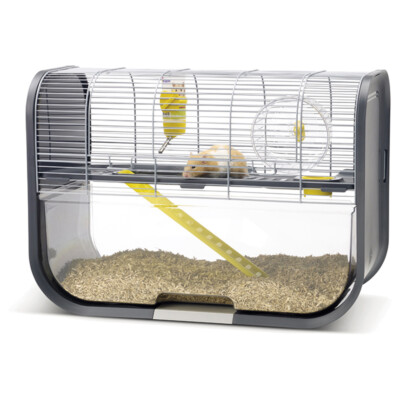 Nobby Hamsterheim Geneva 60x29x44 cm inkl. Zubehör - stabiler Käfig für Hamster