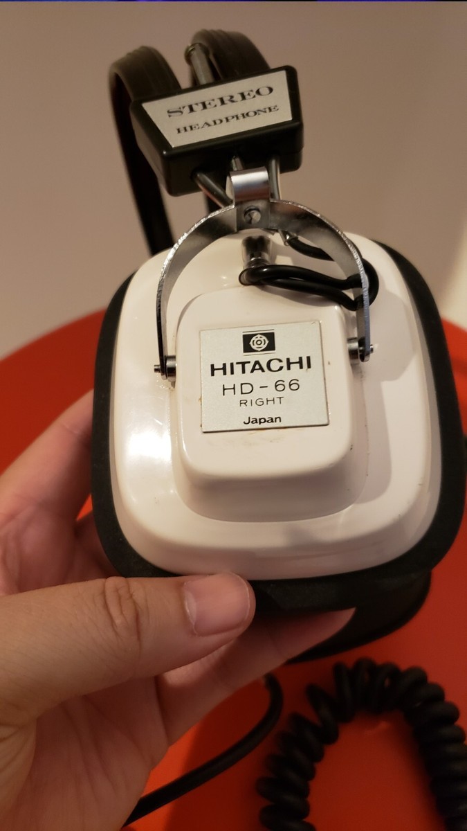 HITACHI HD-404　4チャンネルヘッドホン HITACHI「HP-404」デザインが奇抜な4chレトロヘッドホン!! - 私