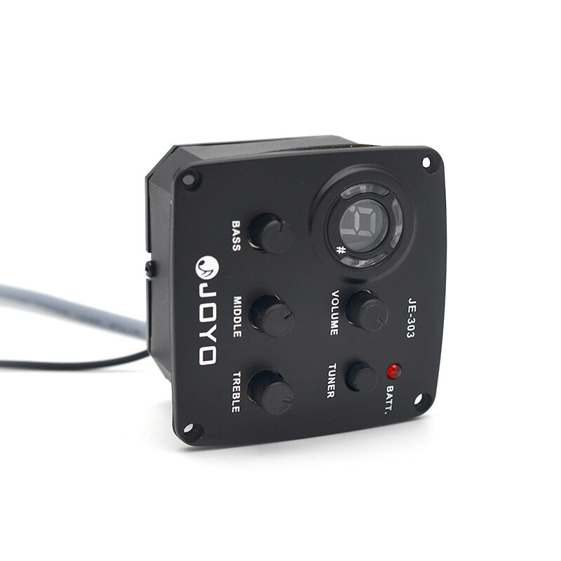 Pickup equalizzatore sintonizzatore per chitarra acustica con schermo LCD a 3 bande all'ingrosso