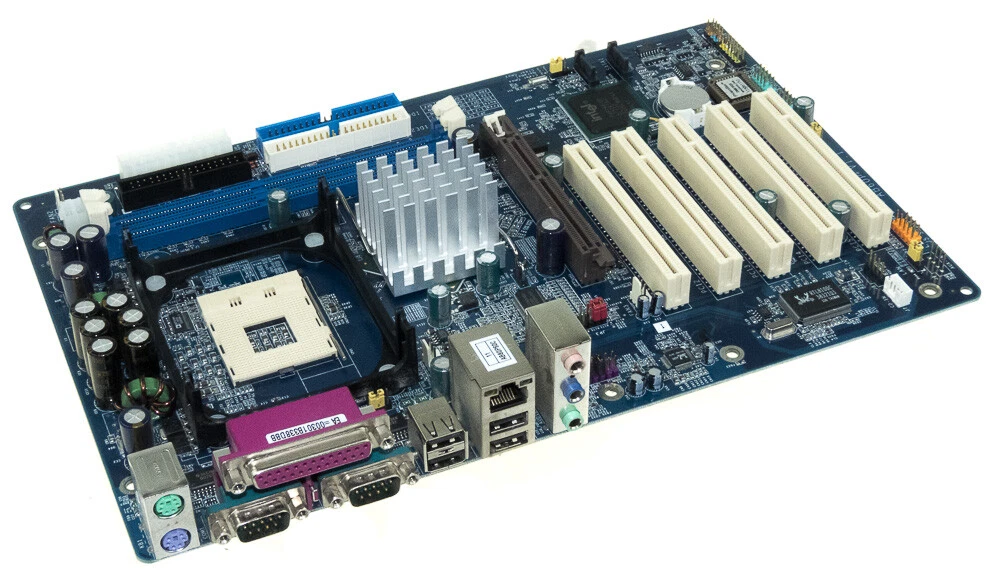 SHUTTLE AB60P V1.1 MOTHERBOARD s.478 DDR AGP PCI