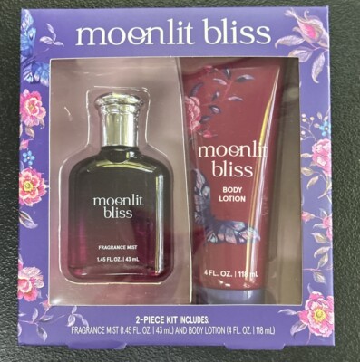 NEW - MOONLIT BLISS - FRAGRANCE MIST - BODY LOTION - 2 PIECE KIT