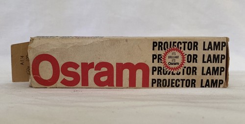 Genuine Vintage Osram A1/4 250v 100w Prefocus Projector lamp NOS - Picture 11 of 14