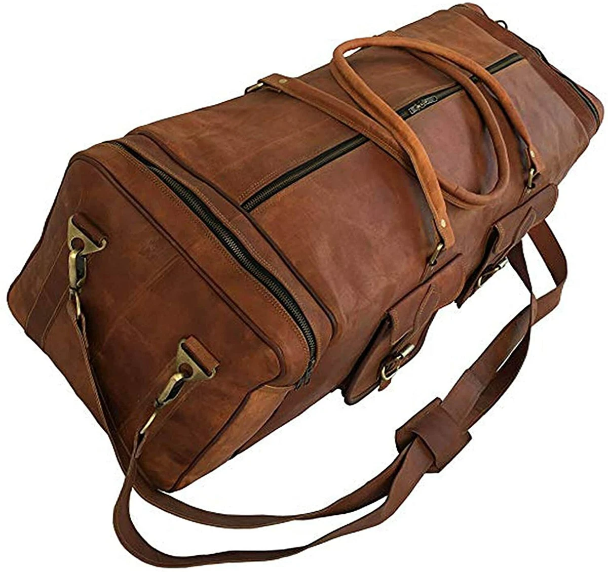 30 inch sales leather duffle bag