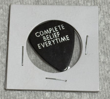 ERIC CLAPTON Tour Guitar Pick Stage Plectrum COMPLETE BELIEF EVERYTIME C.B.E.