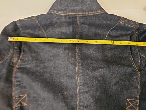 LRL Ralph Lauren Jeans Co Nolita Military Denim Jean Jacket Women’s Size SMALL - Picture 13 of 14