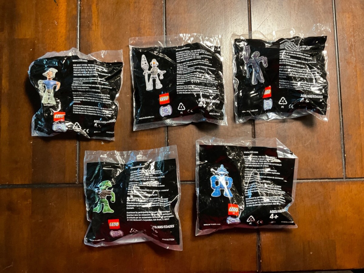 非売品日本未配布4枚まとめ売り　遊戯王　McDonalds 2002 McDonalds 2002 Lego Galidor complete set MIP | eBay