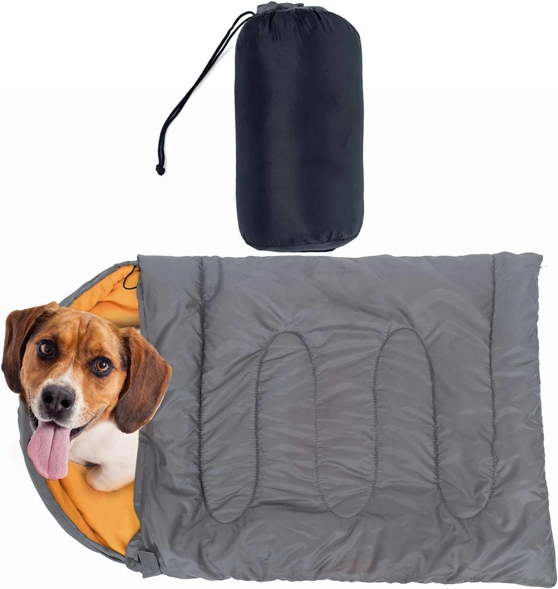 Outrav Dog Sleeping Bag Camping Dog Bed with Stuff Sack Size M