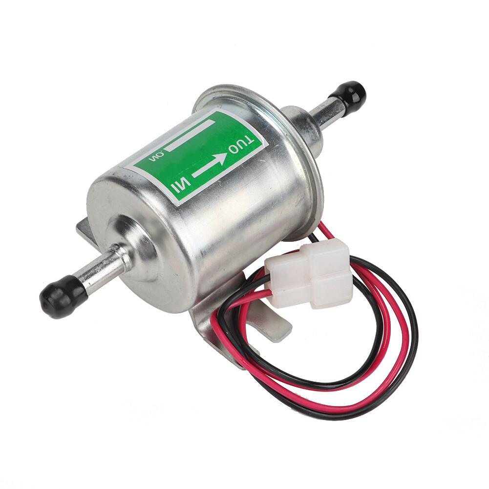 Hot 24V Boat Electric Fuel Pump In Line Filter Petrol Diesel