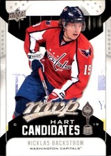 Nicklas Backstrom WASHINGTON CAPITALS 2009-10 Upper Deck MVP Hart Candidates HC2