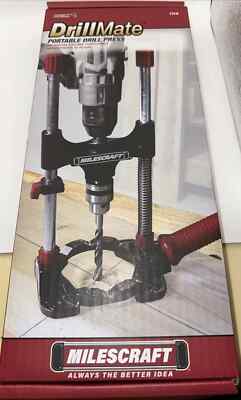 Milescraft 1318 DrillMate Portable Drill Press Drill Guide Attachment  New
