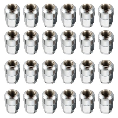 Factory Wheels Ersatzteile Chrom Lug Nuts 24PCS Lug Nuts Stahl Material