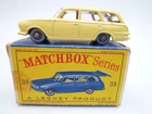 VINTAGE MATCHBOX LESNEY No.38b VAUXHALL VICTOR ESTATE IN ORIGINAL BOX 1963
