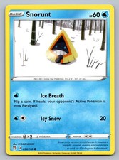 Pokemon TCG SWSH09: Brilliant Stars Snorunt 034/172