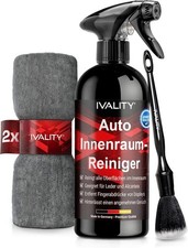 IVALITY® Universal Auto Innenraumreiniger für alle Oberflächen - Auch als Set