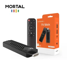 TV Android Stick Mortal TVR3-S 4K Wifi2.4G  Multi Language Settop Boxz (D7