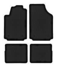 Premium Fußmatten Set Velours schwarz 4 tlg. für: Audi A2 2000-2005 Schrägheck