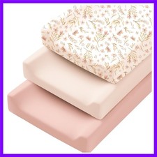 3 Pack Stretchy Changing Pad Covers, 32"x16" Changing Table Sheets