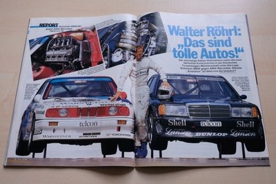 Rallye Racing 21/1989 BMW M3 E30 Evolution DTM von Schnitzer mit 320PS besser al