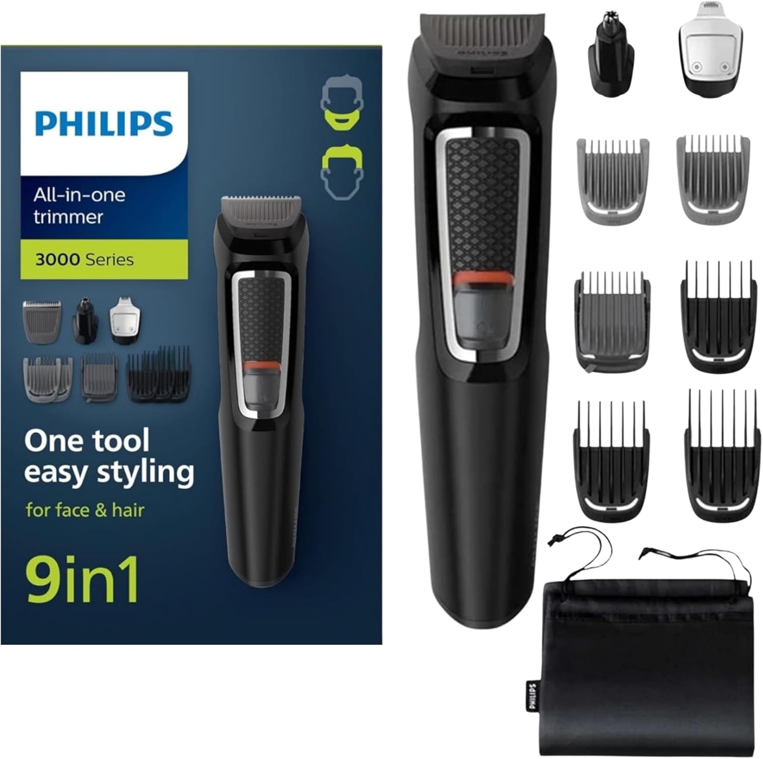 Philips Multigroom 13 Piece All-in-One Hair and Beard Trimme