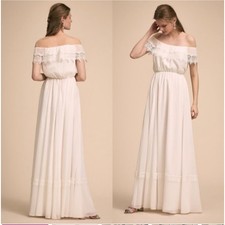 BHLDN x Wtoo by Watters Tati Wedding Dress Lt Ivory Size 6 New with Tags