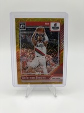 2024-25 Panini Donruss Optic Anfernee Simons Gold Disco 7/10 #128 Trail Blazers