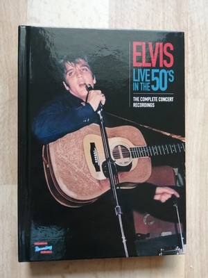 Elvis Presley - Live In The 50´s - 3 CD Set + 172 Page Book - MRS - like new