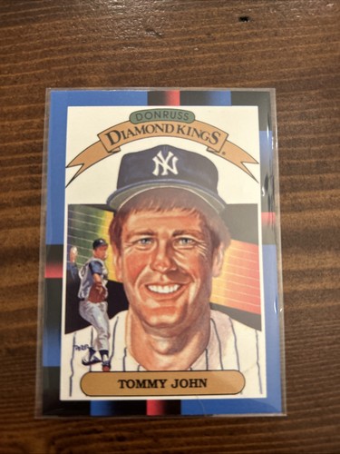 Tommy John - 1988 Donruss #17 - New York Yankees Diamond Kings Baseball Card - Picture 1 of 2