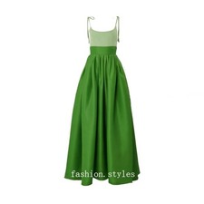 Women's Summer New Fashion Casual Temperament Elegant Suspender Dress Ball Gown