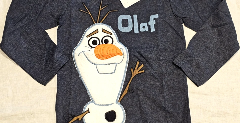 Camisa Next Direct Disney Olaf Gris Nueva Con Etiquetas Nueva 5-6 Foto 3 de 4