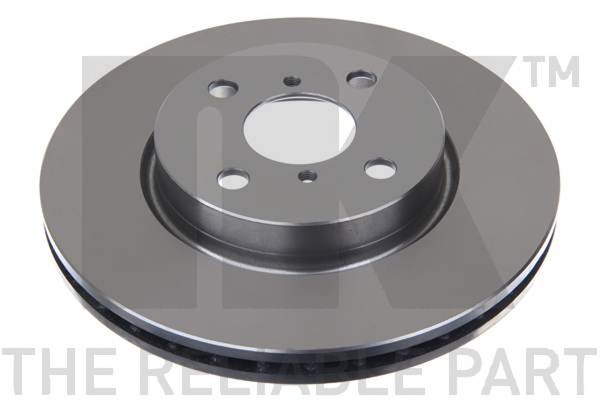 2X NK Bremsscheibe 2045115 FüR Yaris Toyota Charade Daihatsu KSP130_ KSP130 GPL-image