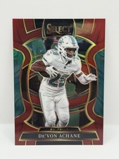 2025 Panini Select De'Von Achane Prizm  /149 Miami Dolphins #81