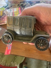 VTG 1912 Ford Model T Coach Car Bank by Banthrico Inc. Chicago U.S.A. No Key