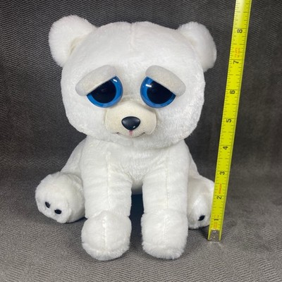 Feisty Pets  KARL the SNARL  9'' Polar Bear Plush WMC William Mark Corporation