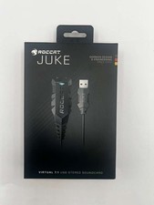 ROCCAT Juke Virtual 7.1 USB Stereo Sound Card Gaming Headset Adapter NEW
