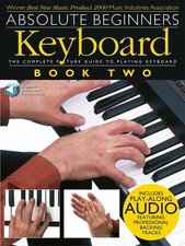 Absolute Beginners Keyboard Book 2 Learn How to Play Piano Lessons Book  Audio