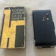 VTG Kodak Junior Six-20 Series II camera and original box
