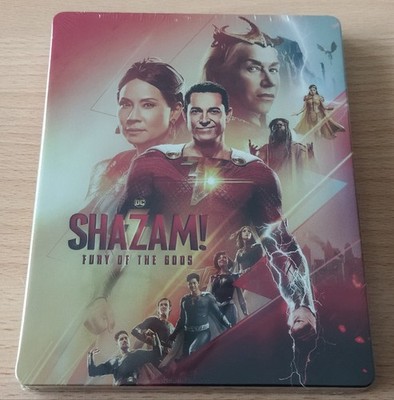 Shazam!-Fury of the Gods - Manta Lab Steelbook geprägt Neu & OVP