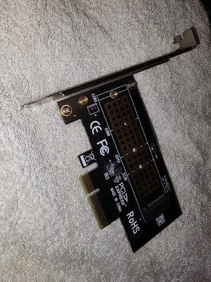 M.2 NGFF SATA Dual SSD Adapter Card PCI Express x16 x8 x4 NVMe 