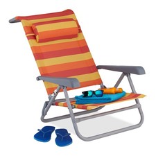 Chaise longue pliante transat pliant fauteuil de jardin léger confortable